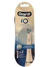 Oral-B iO Ultimate Clean Replacement Brush Head - Black 2 Pack