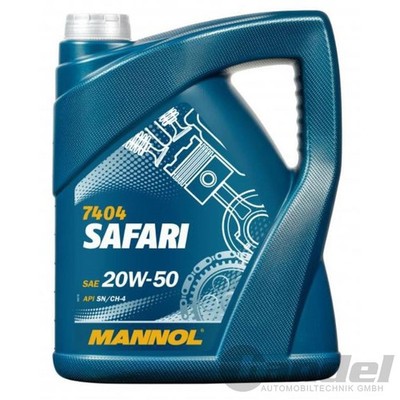 5L MANNOL SAE 20W-50 MOTORÖL ÖL YOUNGTIMER OLDTIMER MINERALISCH API SN API CH-4
