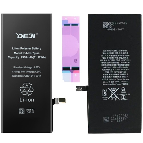 BATTERIA DEJI APPLE IPHONE 6 6S 7 8 PLUS X XR XS MAX 11 12 13 PRO MINI SE 2020 - Foto 7 di 28