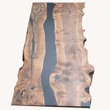 Epoxy Resin Dining Table top Acacia Wood Table top Costume Order Home Decor