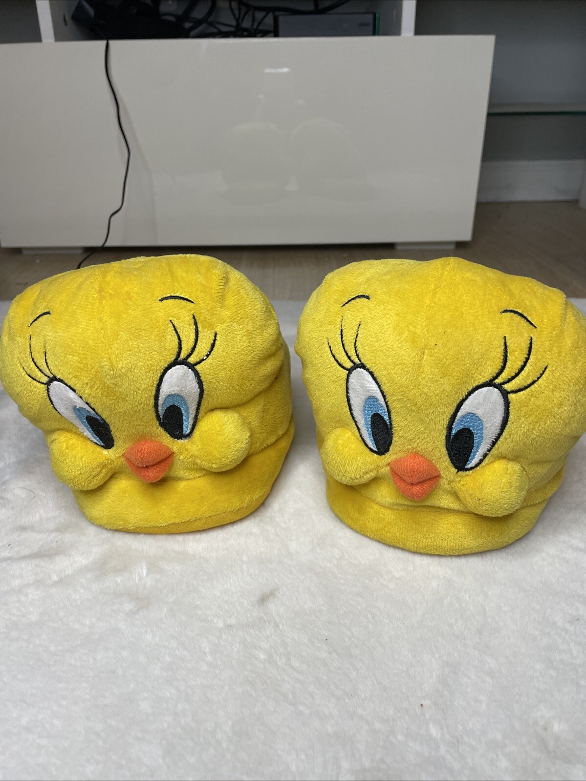 PANTOFOLA D’ORO Pantofole vintage Tweety Bird Warner Bros Looney Tunes unisex taglia media