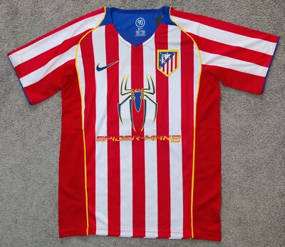 Maglia Atletico Madrid Spiderman Madrid 2004 05 Atletico Madrid