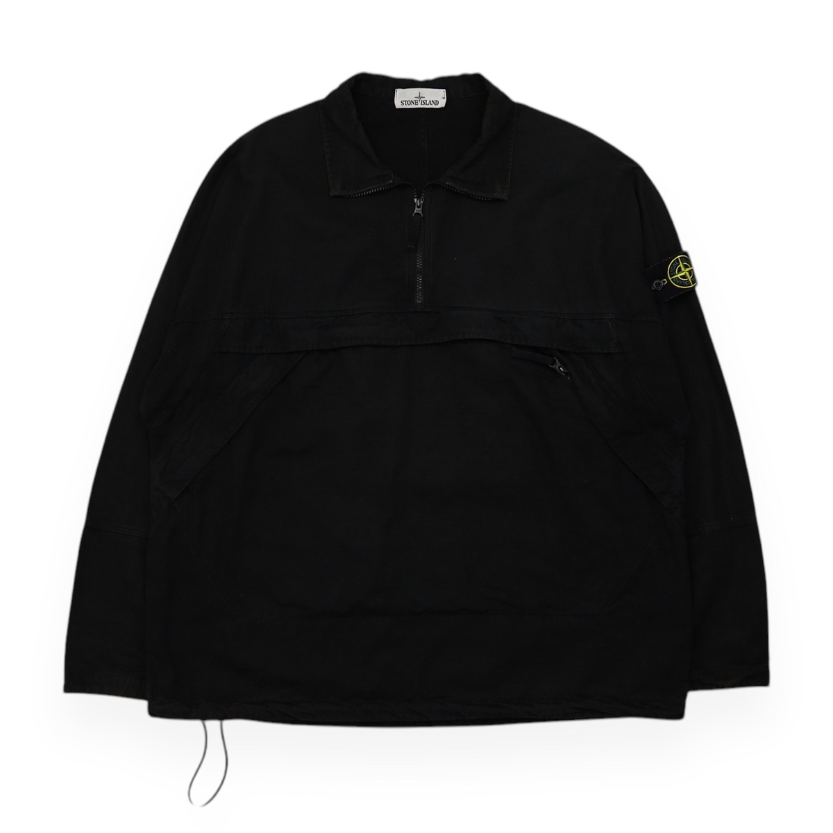 Ripstop Smock Stone Island Nylon Smock Half Zip Jacket Stone