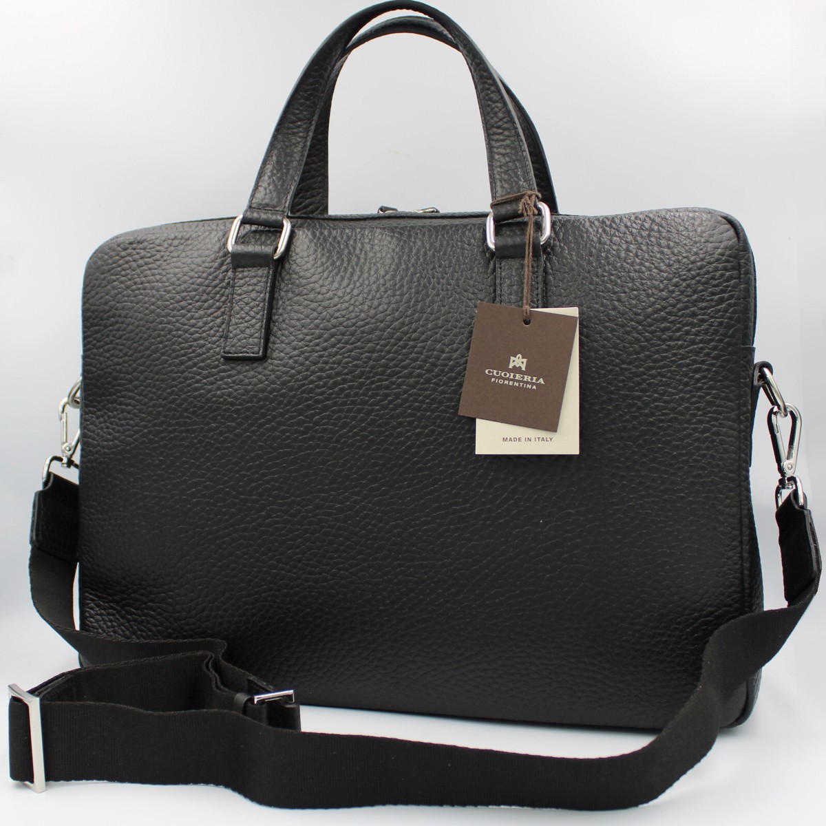 CUOIERIA FIORENTINA バッグ　2way ブラウン　イタリア製 CUOIERIA FIORENTINA ビジネスバッグ レザー ブラウン 新品