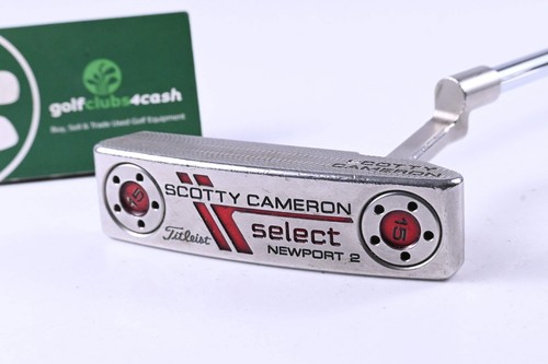 Putter Scotty Cameron Select Newport 2014 34 Pouces - Putter Droitier Blade Reconditionné, état Correct