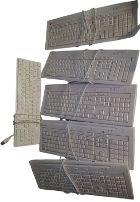 6x Macally Wired USB Extended Keyboard MIXED MODELS MKEYE  IKEYSLIM IKEY5COMBO