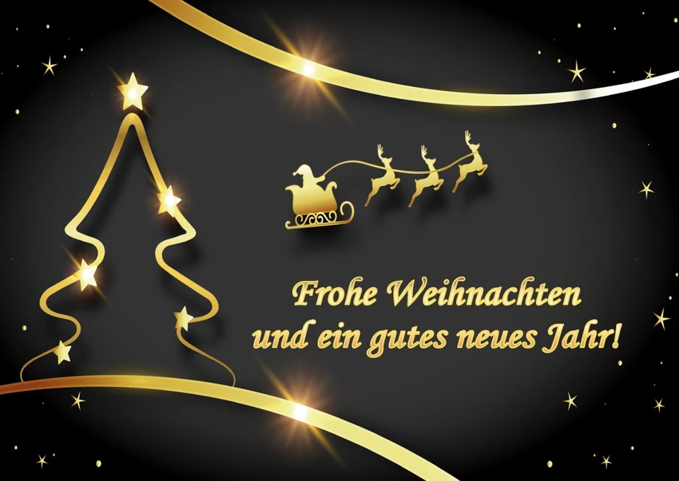 20-500 Weihnachtskarten mit Umschlag Klappkarten Grusskarten BEDRUCKBAR v11 - Bild 2 von 2