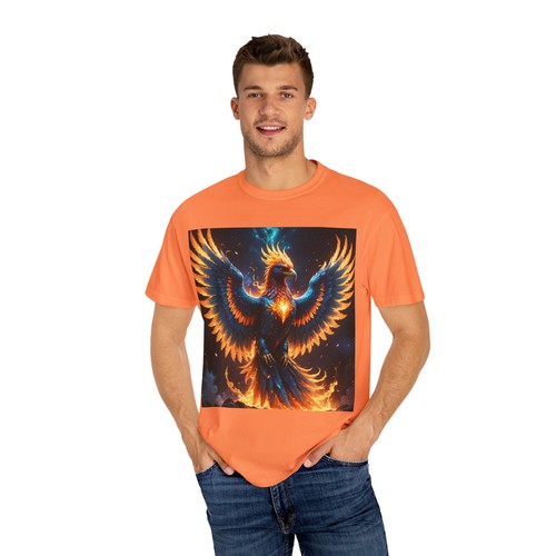 Phoenix Fire Unisex T-shirt, Bohemian Style, Gift for Nature Lovers, Graphic - Picture 9 of 33