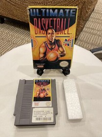 🎮 Ultimate Basketball (Nintendo Entertainment System, 1990) NES W/ Box Works!