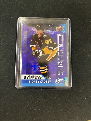 2021-22 UD - Ice - Sub Zero Sidney Crosby SZ-5