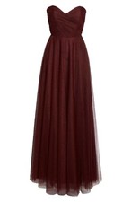 JENNY YOO Collection Cabernet Julia Convertible Multi-Way Tulle Gown Dress 8 M