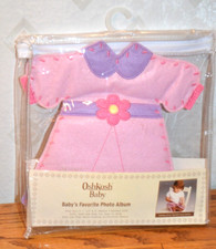 Oshkosh Baby's Favorite Fabric Photo Album Fits 12 3 1/2" X 5" Photos
