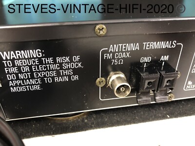 DENON TU-255 AM/FM STEREO TUNER., Furniture & Home Living, Furniture