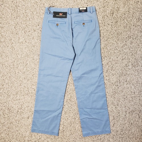 NWT Vineyard Vines Pants Boys Size 16 Blue Breaker Pant Ocean Breeze - Picture 12 of 21