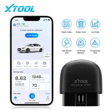 XTOOL AD20 Lifetime Free OBD2 Auto Diagnostic Code Reader Check Engine Live Data