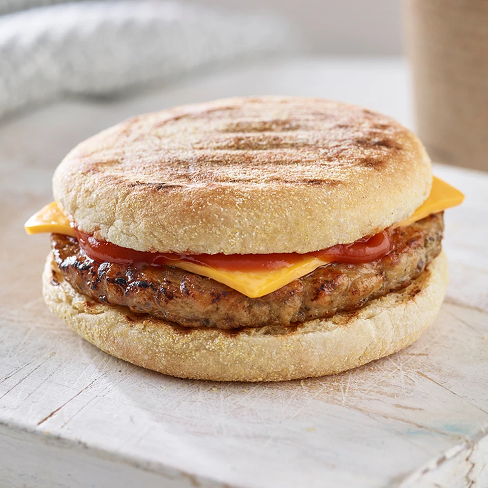 Big Al's Frozen Fully Cooked Sausage Patties | 2x2.2kg ❄ | Free Delivery