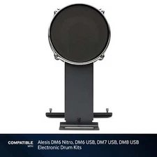 Alesis 8" Black Mesh Kick Pad for DM6 Nitro, DM6 USB, DM7 USB, DM8 USB Drum Kits