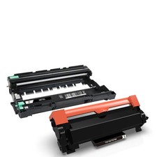 2-Pk/Pack TN760 Toner DR730 Drum For Brother HL-L2350DW HL-L2370DW MFC-L2710DW