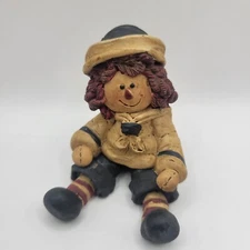 Vintage Suzy Skoglund Raggedy Andy Figurine Stars Year 2000 3 Inches Tall 