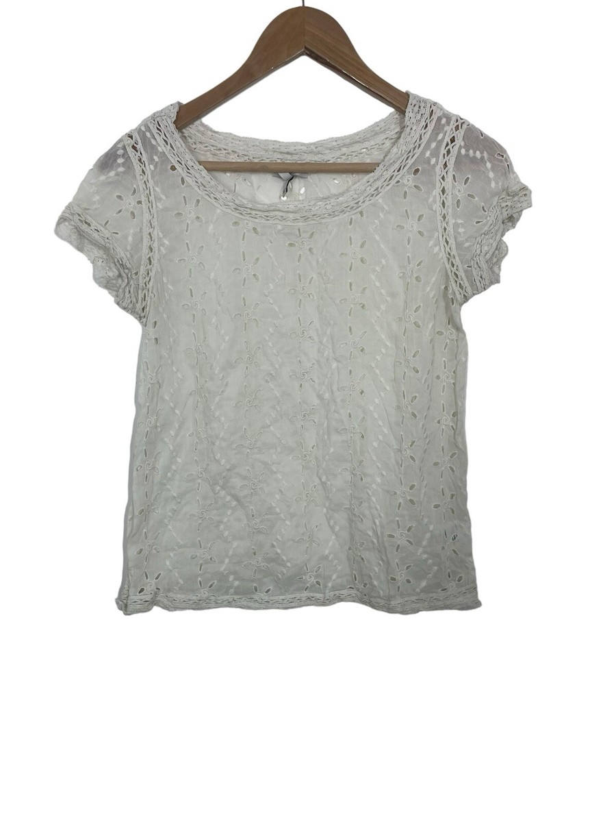 Joie Eyelet Top Joie Chani Eyelet Embroidered Cami Blouse Top
