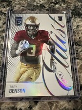 Trey Benson 2024 Panini - Donruss Elite #3 Elitist RC