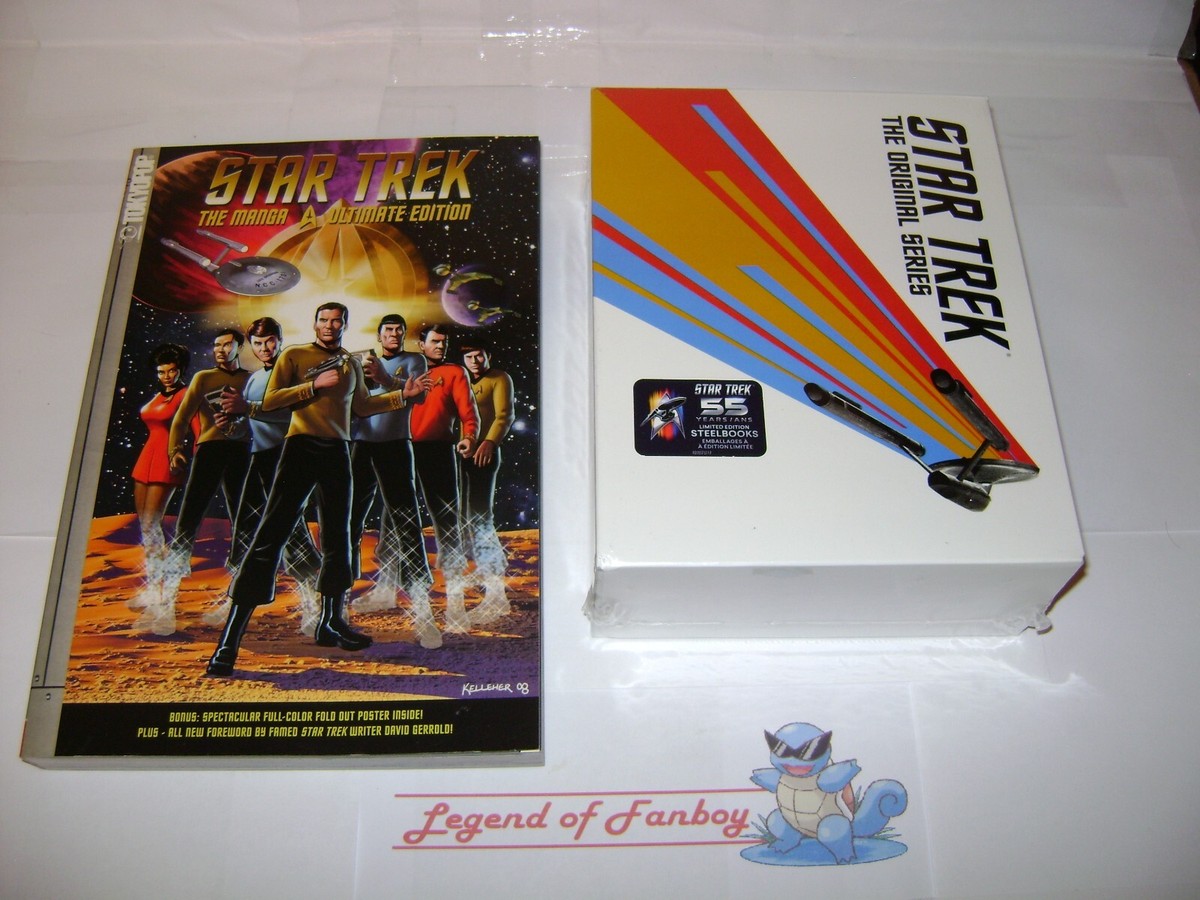 New * Star Trek: Complete Original Series- Steelbook BluRay + The