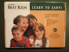 Paine Webber CASH UNIVERSITY LEARN TO EARN MONEY MANAGEMENT FOR KIDS Ages 5-13