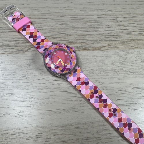 NEU✅ Swatch Uhr Scuba Pedrinha Rosa SUUK111 Pink Lila und Rot Damenuhr - Bild 6 von 12
