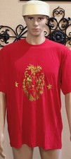 T SHIRT WITH AFRICAN PRINT