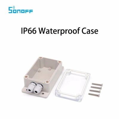 Sonoff IP66 Waterproof Cover Case Box for Compatible Sonoff Basic/Pow Smart Home