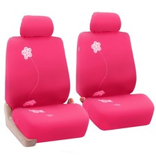 Car Seat Covers Floral Front Set Universal Fit Auto Truck Suv