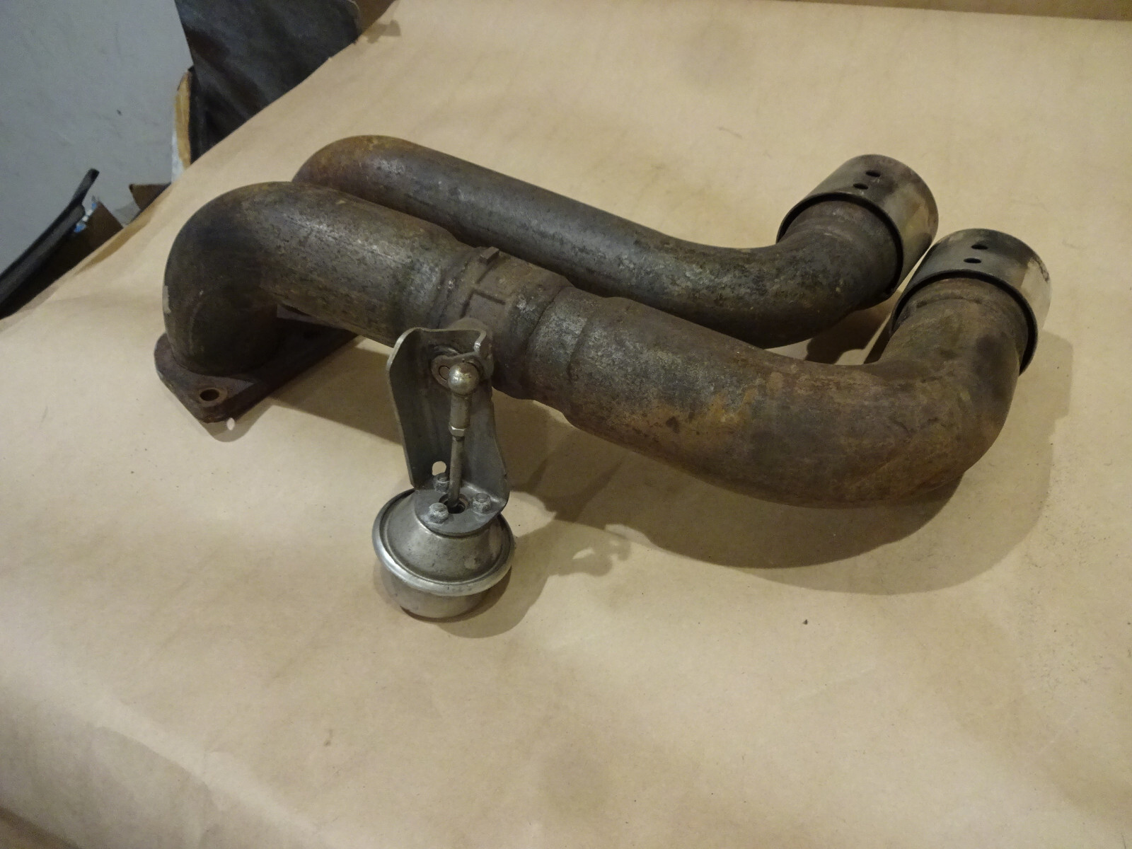 Ferrari 360 - RH Exhaust Outlet Pipe With Tips & Valve - P/N 178770