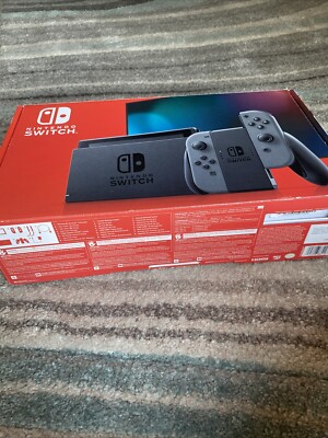【新品・未使用】Nintendo Switch NINTENDO SWITCH Nintendo Switch 32GB Gray Console with Neon Red and Neon Blue Joy