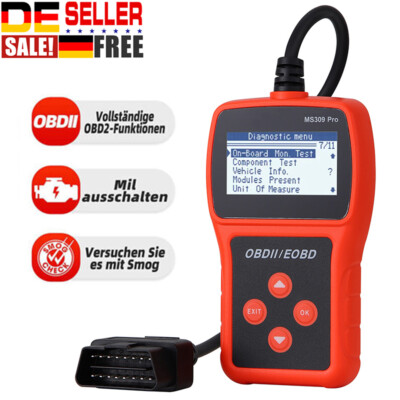Profi OBD2 Diagnosegerät Auto Scanner Fehler Auslesegerät Motorfehler-Codelese