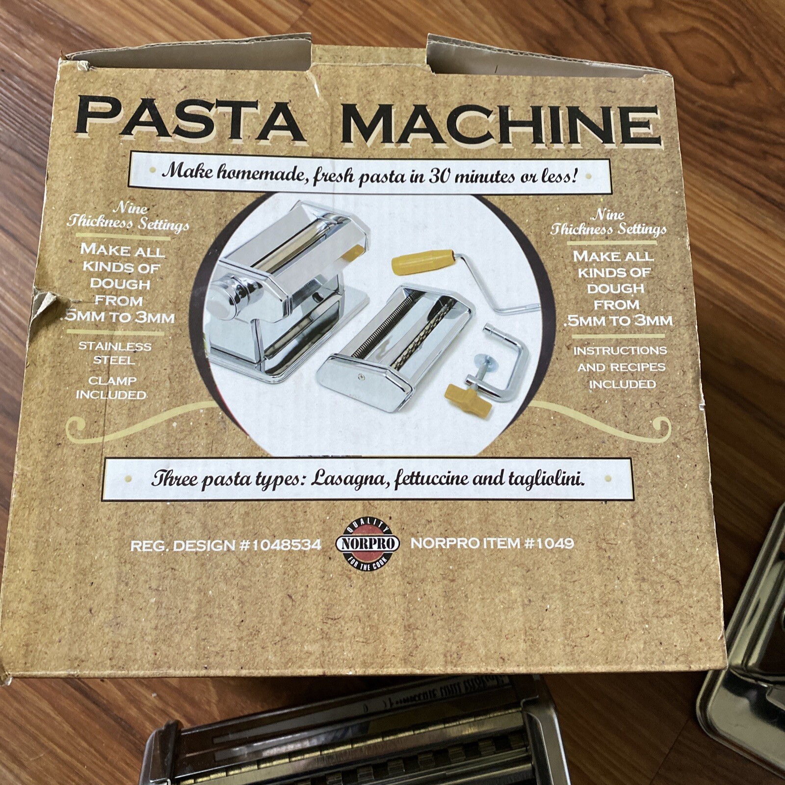 Norpro 1049 Pasta Machine Silver eBay