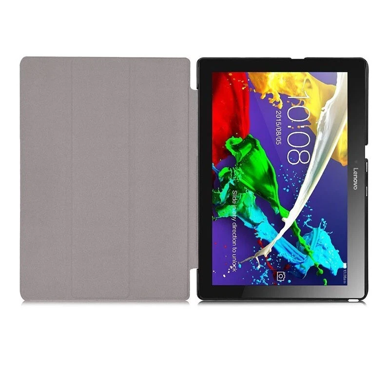 Capa tablet Funda suporte triplo para Lenovo Tab2 A10-70/A10-30/Tab3 10 Plus - Imagem 4 de 4