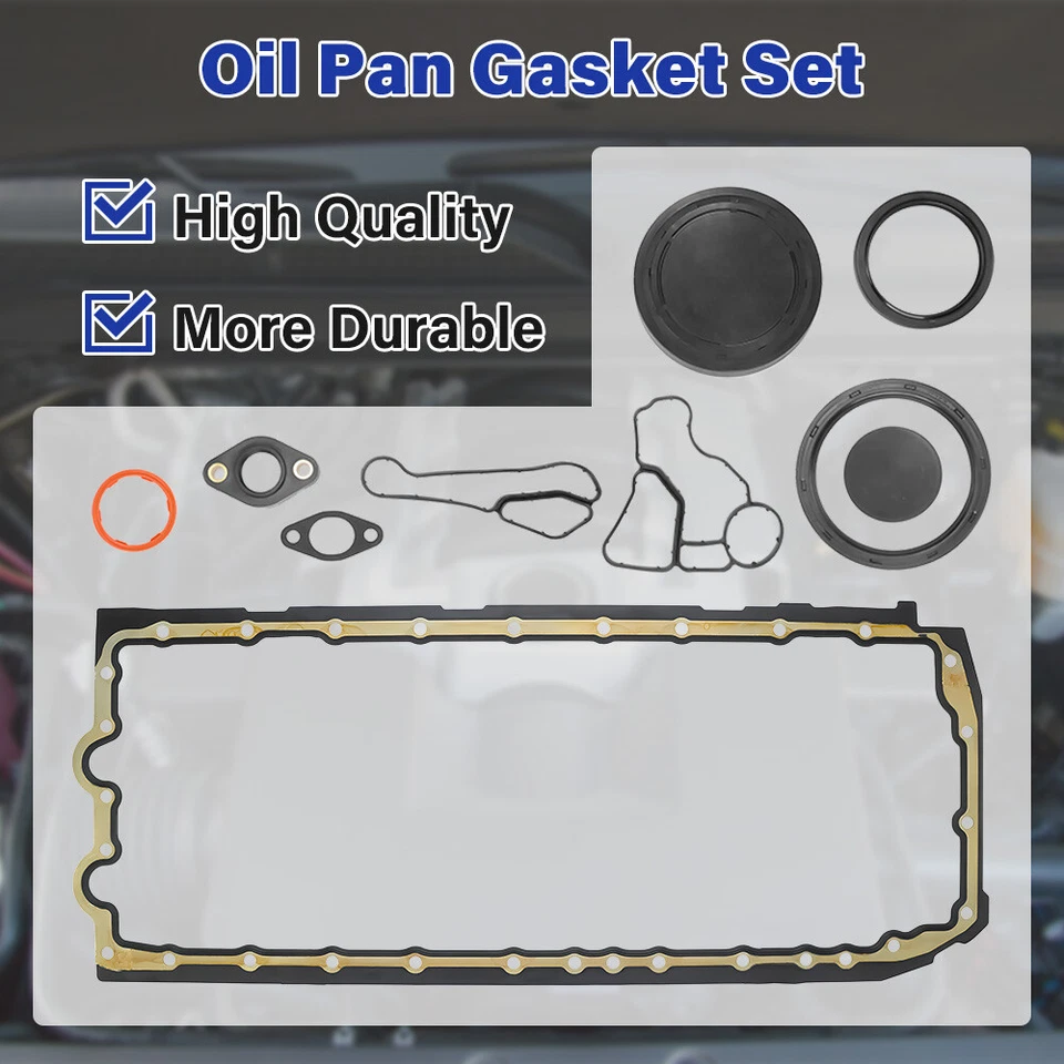 Conjunto de vedação de refrigerador de motor junta de panela de óleo com para BMW M135i 335i 435i 535i X5 X6 N55 - Imagem 3 de 4