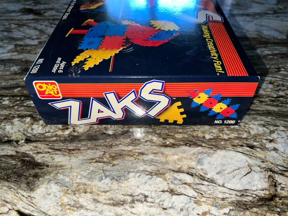 NUEVO Arte Zaks Ohio 1987 vintage El mundo de los juguetes No. 1200 Foto 3 de 4