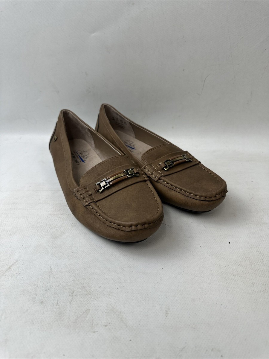 Life Stride Velocity Womens Slip On Shoes Flats Loafers Memory