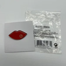 Giorgio Armani Beauty Limited Edition Lips Pin-New In Packing