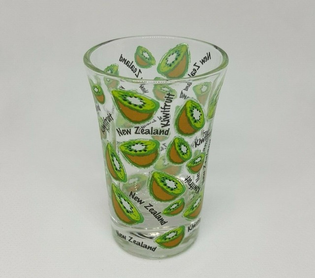 New Zealand Kiwi Shot Glass 2 3/4" eBay