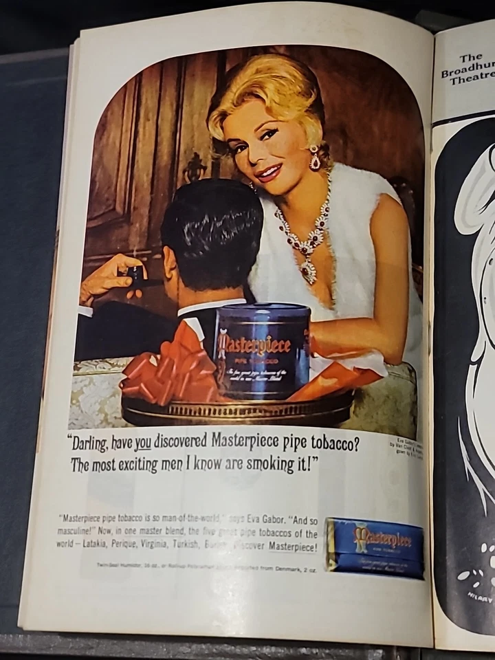 Play Bills Vtg Theater Playbill Collection in 3" Binder Plays 1960's Ads - Image 2 of 4