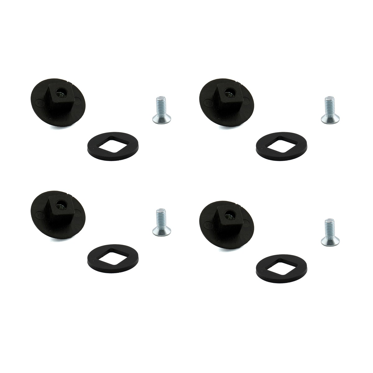 Lot De 2 Clips De Fixation Pour Vitre De Fenêtre - Compatible Peugeot/Citroën (Partner, 106, 206, Etc.) - Réf. OEM 857312