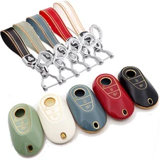For Mercedes Benz C S Class W223 W206 C260 C200 TPU Remote Key Fob Case Cover