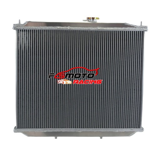 Aluminum Radiator+FAN for Nissan Terrano R20 2.7L Turbo Diesel Automatic 1996-99 - Foto 6 di 6