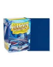 Dragon Shield: 100ct Standard Size Matte Blue Sleeves