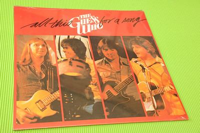 THE GESS WHO LP ALL THIS FOR A SONG ORIG ITALY 1979 SIGILLATO TOP SEALED