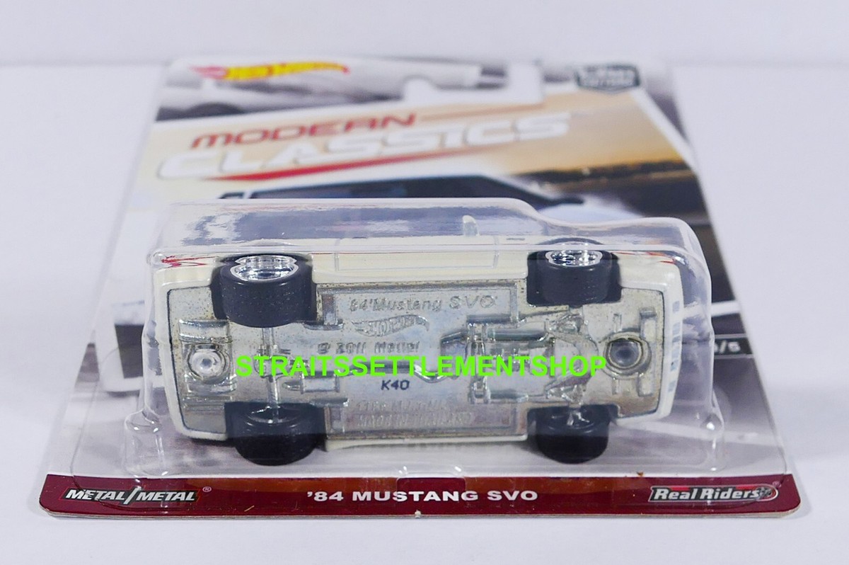 HOT WHEELS 2017 RLC PREMIUM '84 MUSTANG SVO CAR CULTURE MISP | eBay