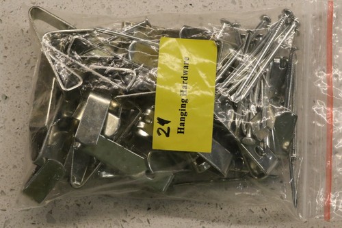 Art / Picture Frame Hangers - Holds Up to 100lbs when Installed Into Wood - Picture 2 of 4