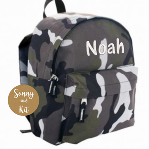personalised mini backpack